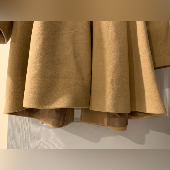 Cashmere wool luxurious coat fur/hair Marvin Richard beige/camel color - Picture 7 of 10